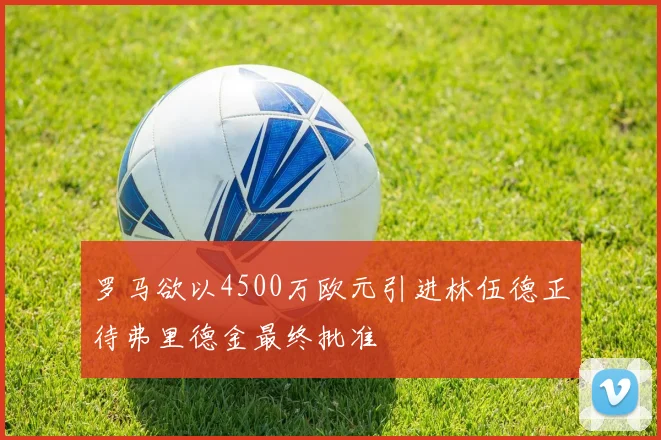 罗马欲以4500万欧元引进林伍德正待弗里德金最终批准